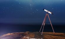 telescopio di notte