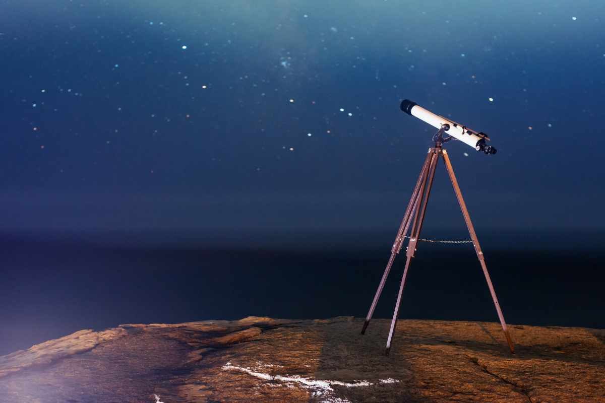 telescopio di notte